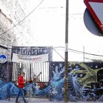 Imagen del solar de la calle Antonio Grilo, actualmente ocupado por el Patio Maravillas