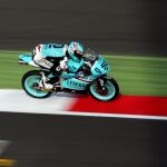 El piloto británico de Moto 3 Danny Kent.