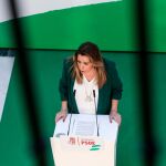 Susana Díaz oficializó el pasado viernes que liderará la oposición en el Parlamento andaluz / Foto: Manuel Olmedo