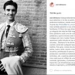 Astrid Klisans, mujer de Carlos Baute, arremete contra los antitaurinos en Instagram
