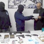 El 21 de febrero de 2014 los terroristas ya hicieron un simulacro de desarme con los verificadores internacionales
