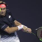 Ferrer hace un golpe de revés en su partido ante Tiafoe