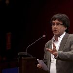 El presidente de la Generalitat, Carles Puigdemont.