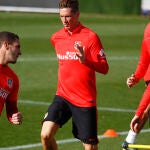 Entrenamiento del Atlético de Madrid