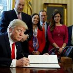 El presidente de Estados Unidos, Donald Trump, en el Despacho Oval