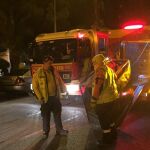 El incendio en Vallecas/Emergencias Madrid