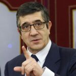El presidente del Congreso, Patxi López