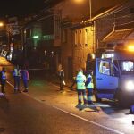 Dos mujeres han fallecido víctimas de un atropello en la PO-551 a la altura de Moaña (Pontevedra), en la parroquia de Meira