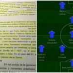 Los apuntes y la alineación del joven