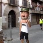 Escrache contra la Guardia Civil en la localidad guipuzcoana de Oñate