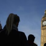 Turistas en Londres, en una imagen tomada este mes de febrero
