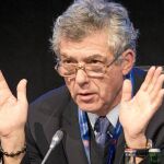 Ángel María Villar, en una de las últimas reuniones de la FIFA