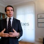 El ex presidente del Gobierno José María Aznar