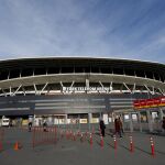 El estadio del Galatasary , el Turk Telekom Arena, en Estambu