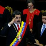 Maduro durante su discurso en el Tribunal Supremo
