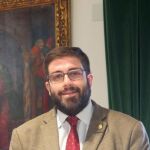 Jesús Manuel Sánchez Cabrera, presidente de la Diputación de Ávila, durante la entrevista a este periódico
