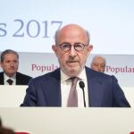El presidente del Banco Popular, Emilio Saracho