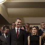 El rey Felipe VI y la reina Letizia asisten al concierto 'In Memoriam' en Homenaje a las Víctimas del Terrorismo en España, organizado por la Fundación Víctimas del Terrorismo (FVT