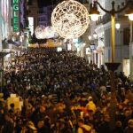 La calle preciados en Navidad / RUBEN MONDELO