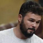 El diputado de ERC, Gabriel Rufián, en una imagen de archivo / Efe