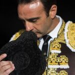 Enrique Ponce, ayer, antes de torear en Illescas