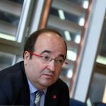 El líder del PSC, Miquel Iceta