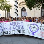 Manifestación contra la sentencia de «La Manada»