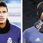 Varane y Nacho se entrenaron ayer con normalidad y juegan contra el América de México