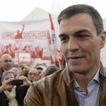 El exsecretario general del PSOE y candidato a las Primarias, Pedro Sánchez