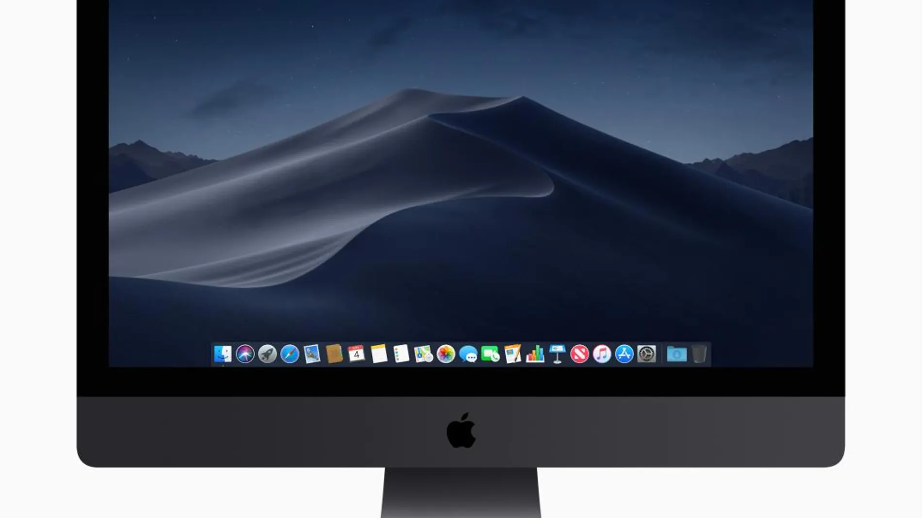 El modo oscuro transforma el escritorio con un nuevo aspecto para las apps integradas del Mac, como Mensajes, Mail, Mapas, Calendario o Fotos / Apple