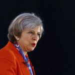 La primera ministra británica, Theresa May