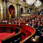 Imagen de una de las sesiones parlamentarias de esta legislatura