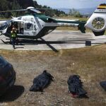 La Guardia Civil rescató los cadávares, de nacionalidad alemana, ayer