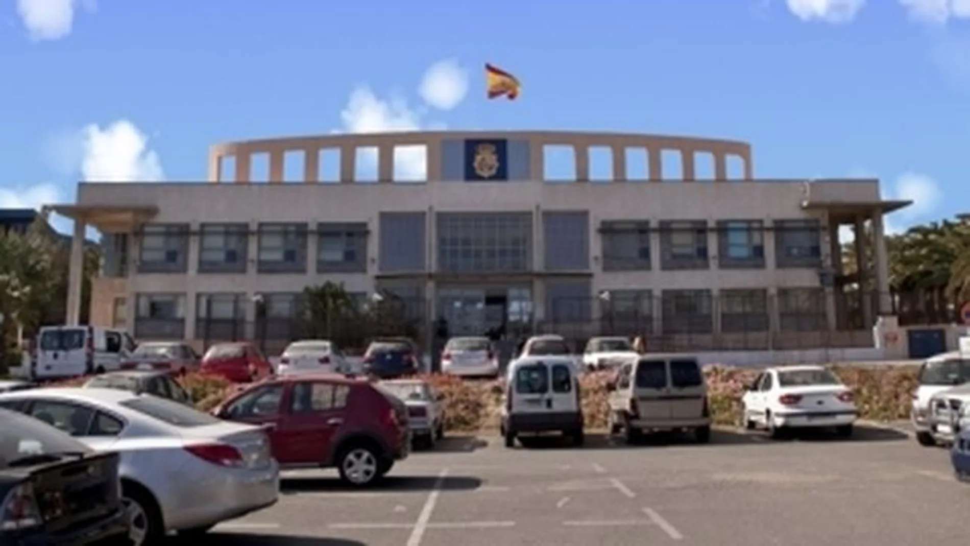 Imagen de la comisaría de Telde donde el presunto asesino ha confesado su crímen