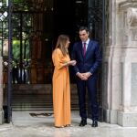 Susana Díaz mantuvo una reciente reunión con Pedro Sánchez en el palacio de San Telmo, sede la Presidencia de la Junta (Foto: Manuel Olmedo)