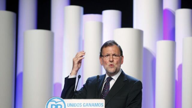 El presidente del Gobierno y del PP, Mariano Rajo