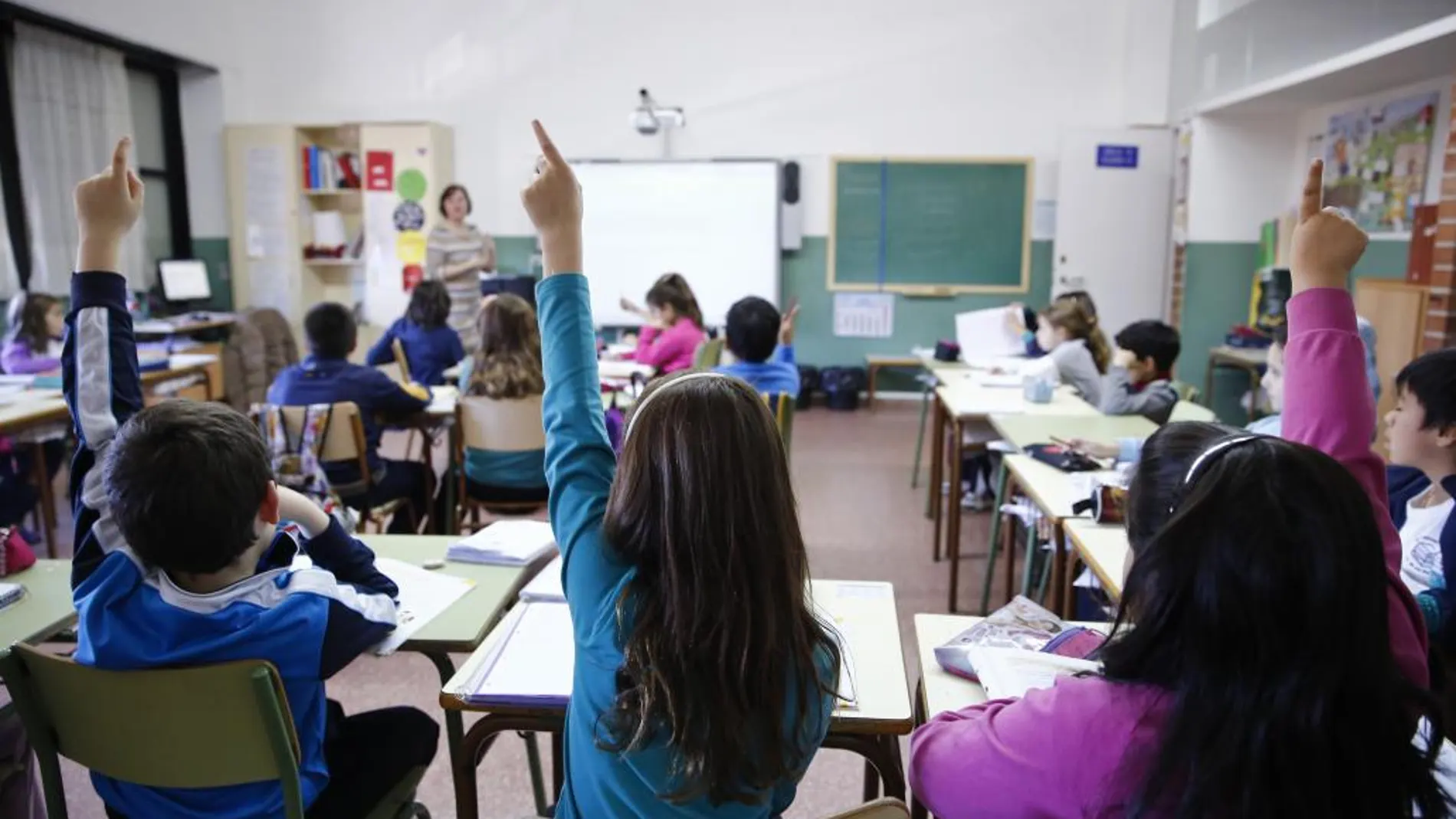 Niños en el aula