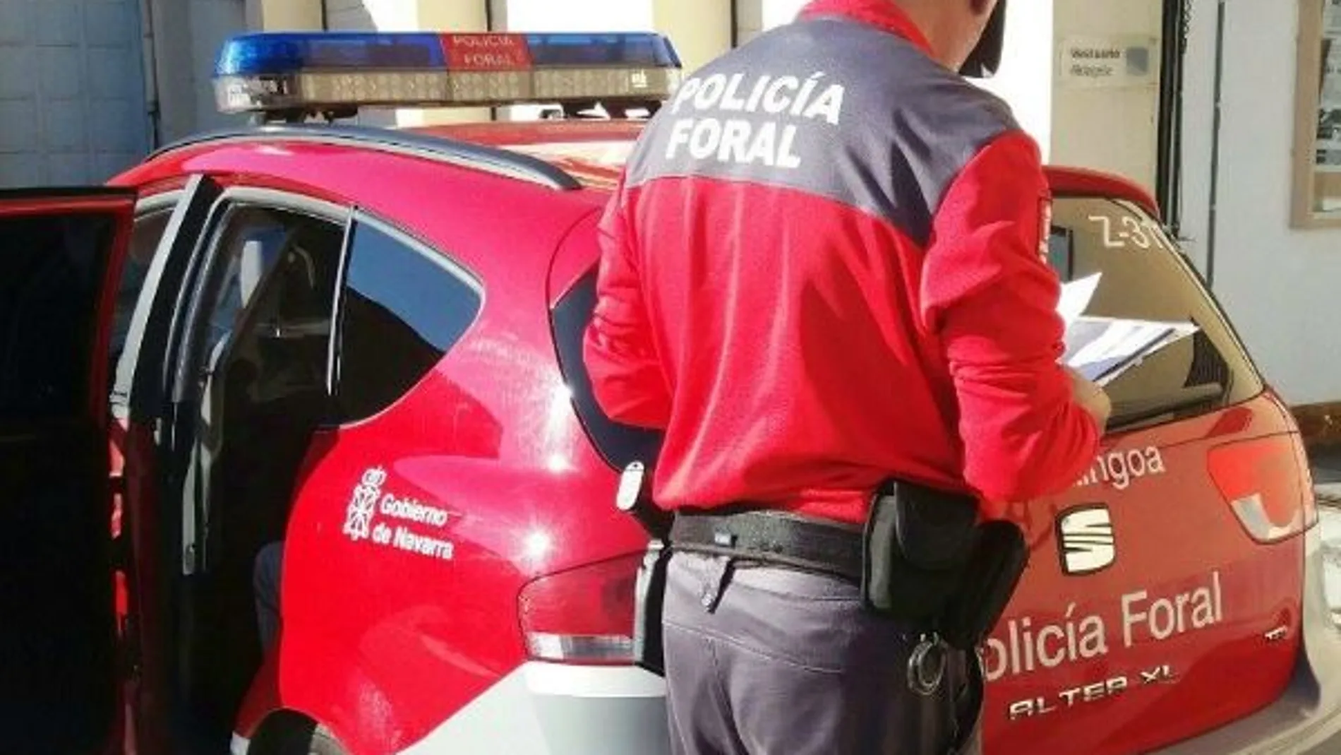 Agente de la Policía Foral / Foto: Policía Foral