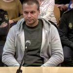 Antonio Ortiz durante el juicio