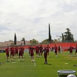 Entrenamiento del Atlético de Madrid