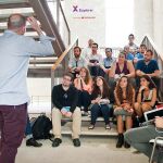 Jóvenes emprendedores que han participado en el programa Explorer. (Foto: Banco Santander)