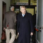 El ex titular de Cultura José María Martín Delgado, en los juzgados sevillanos