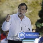 El presidente del Gobierno, Mariano Rajoy, ha abierto hoy el curso en Soutomaior.