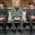 Una imagen de la película dirigida por Christian Frosch que se estrena en España sobre el proceso judicial contra el oficial nazi Franz Murer