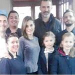 Escapada de los Reyes con sus hijas a Astún