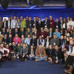 La delegación murciana en la convención nacional la formaron 120 miembros. LA RAZÓN