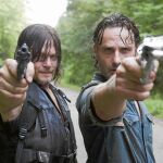 Una de las escenas de la séptima temporada de «The Walking Dead»
