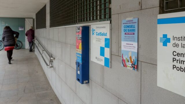 En la imagen, un centro de atención primaria de Barcelona