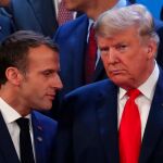Emmanuel Macron y Donald Trump en la reciente cumbre del G20 en Buenos Aires/REUTERS