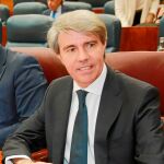 Garrido, ayer, durante su última intervención en la Asamblea